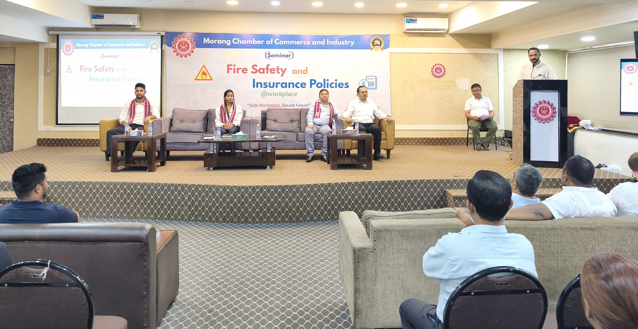 व्यवसायिक स्थल सुरक्षार्थ संघद्वारा आयोजित सेमिनार सम्पन्न