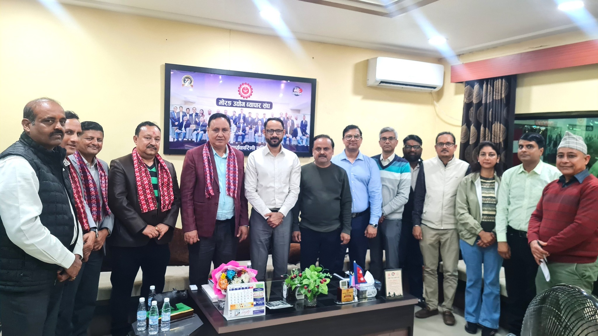 संस्थापकहरु बीच भेटघाट तथा छलफल