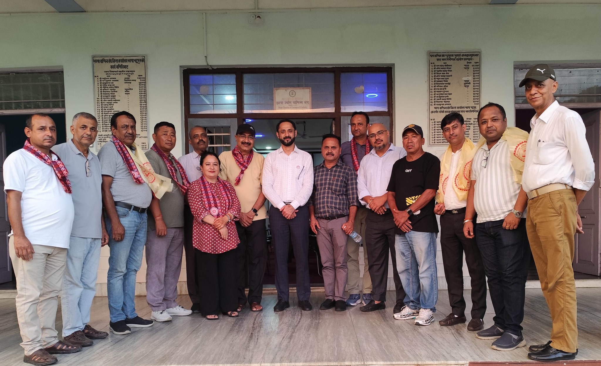 संघद्वारा विभिन्न उद्योग वाणिज्य संघहरुमा भ्रमण भेटघाट